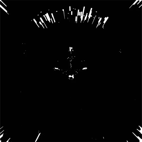 Чорно Біла Текстура Гранжевий Фон Абстрактний Напівтоновий Векторна Ілюстрація — стоковий вектор