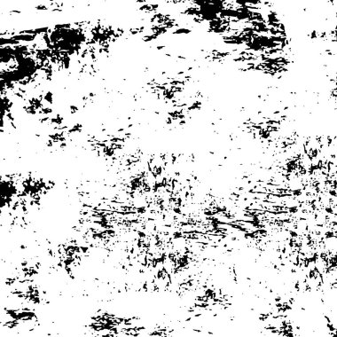 Soyut grunge gri koyu sıva duvar arkaplanı. Siyah beyaz boya sıçramış. Sanat, biçimlendirilmiş dokuma afişi, duvar kağıdı. Arkaplanda noktalar, çatlaklar, noktalar, fişler var. Tek renkli baskı