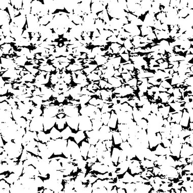 Soyut grunge arkaplanı. Monokrom dokusu. Siyah ve beyaz desenli arkaplan