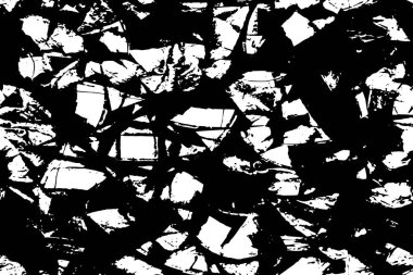 Soyut grunge arkaplanı. Monokrom dokusu. Siyah ve beyaz desenli arkaplan