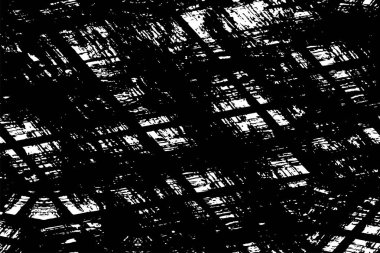 Soyut grunge arkaplanı. Monokrom dokusu. Siyah ve beyaz desenli arkaplan