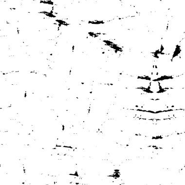 Kaba ve basit bir desen, inişli çıkışlı vuruşlarla yapılmış.