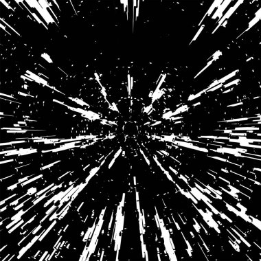 Kaba ve basit bir desen, inişli çıkışlı vuruşlarla yapılmış.