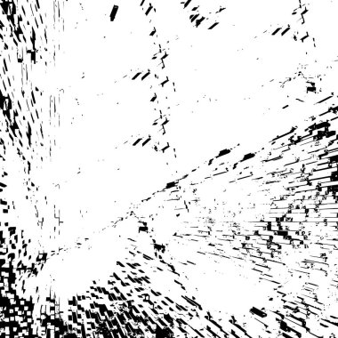 Kaba ve basit bir desen, inişli çıkışlı vuruşlarla yapılmış.