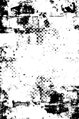 Çizik ve çatlaklarla monokrom dokusu