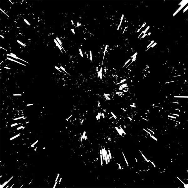 Schwarz Weißer Grunge Hintergrund Abstrakte Oberfläche Mit Linien Und Rissen — Stockvektor