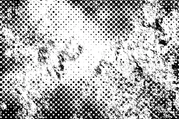 Eine Schwarz Weiße Textur Hintergrund — Stockvektor