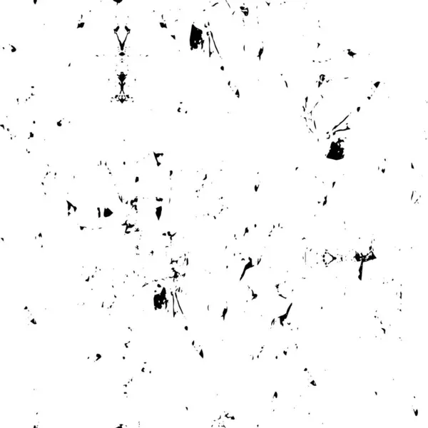 Grungy Tekstur Væg Med Sort Hvidt Mønster – Stock-vektor