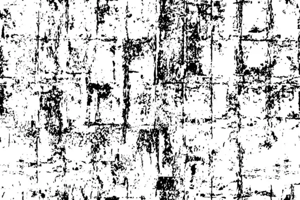 Grungy Tekstury Ściany Czarno Białym Wzorem — Wektor stockowy