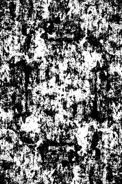 Чорно Білий Текстурований Фон Грубою Текстурою — стоковий вектор