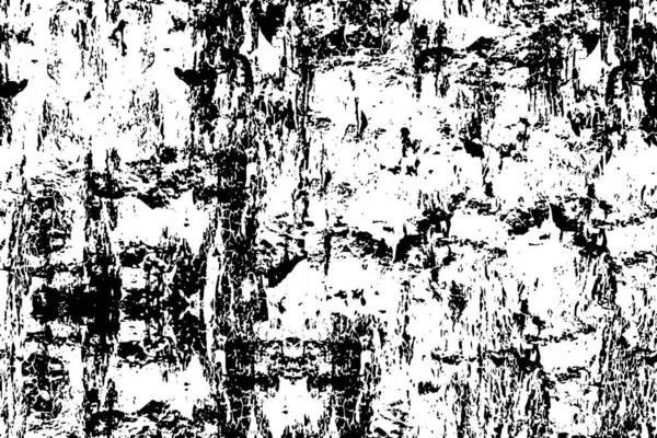 Чорно Білий Текстурований Фон Грубою Текстурою — стоковий вектор