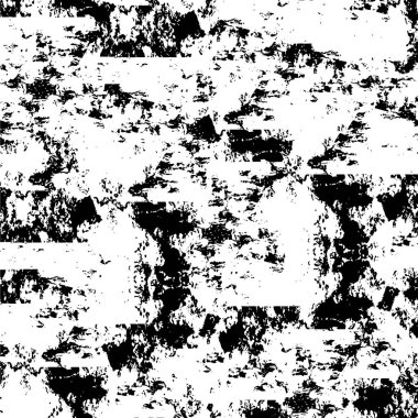 Kaba ve basit bir desen, inişli çıkışlı vuruşlarla yapılmış.