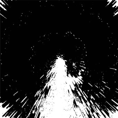 Kaba ve basit bir desen, inişli çıkışlı vuruşlarla yapılmış.