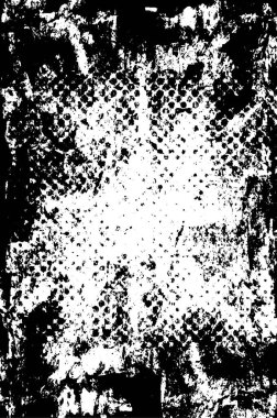 Kaba ve basit bir desen, inişli çıkışlı vuruşlarla yapılmış.