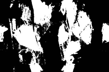 Soyut grunge arkaplanı. Monokrom dokusu. Siyah ve beyaz desenli arkaplan