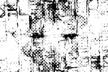 Soyut grunge arkaplanı. Monokrom dokusu. Siyah ve beyaz desenli arkaplan