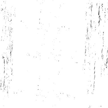 Çizik ve çiziklerle dolu siyah beyaz bir arka plan. Soyut vektör illüstrasyonu.