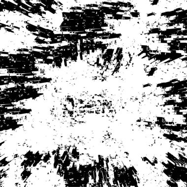 Arka planda sorun var. siyah ve desenli noktalar ve noktalar. Vektör çizimi. Yarım ton illüstrasyon vektörü