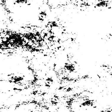 Çatlamış beton, taş ve asfalt tabakasının gergin dokusu. Grunge 'un arka planı. soyut yarım ton vektör çizimi