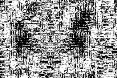 Soyut siyah beyaz monokrom grunge arka plan. Vektör illüstrasyonu   