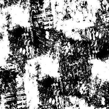 Soyut siyah beyaz monokrom grunge arka plan. Vektör illüstrasyonu   