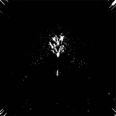 Soyut siyah beyaz monokrom grunge arka plan. Vektör illüstrasyonu   