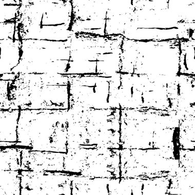 Soyut siyah beyaz monokrom grunge arka plan. Vektör illüstrasyonu   