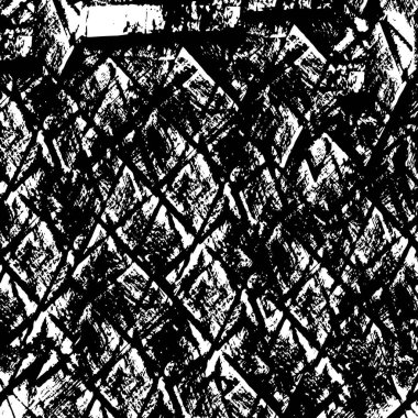 Soyut siyah beyaz monokrom grunge arka plan. Vektör illüstrasyonu   