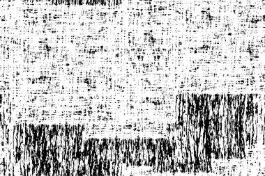 Siyah beyaz, grunge desenli soyut bir arka plan. vektör illüstrasyonu.  