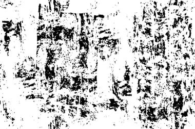 Siyah beyaz, grunge desenli soyut bir arka plan. vektör illüstrasyonu.  