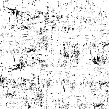 Siyah beyaz, grunge desenli soyut bir arka plan. vektör illüstrasyonu.  