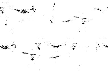 Siyah beyaz, grunge desenli soyut bir arka plan. vektör illüstrasyonu.  