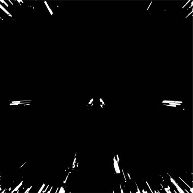 Çizgileri ile siyah ve beyaz grunge arkaplan, soyut vektör illüstrasyon 