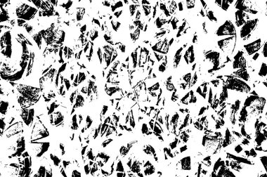 Soyut arka plan, siyah beyaz grunge dokusu. vektör illüstrasyonu.      