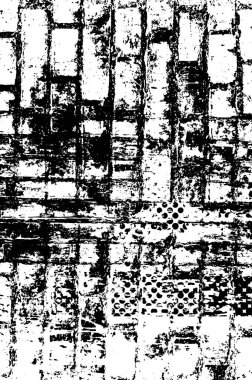 Vektör çizimi. Tek renkli grunge arkaplanı, soyut doku 