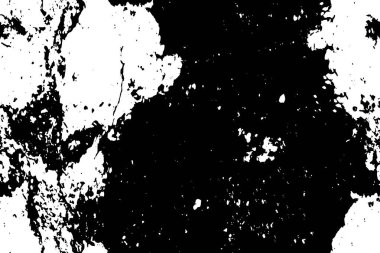 Vektör çizimi. Tek renkli grunge arkaplanı, soyut doku 