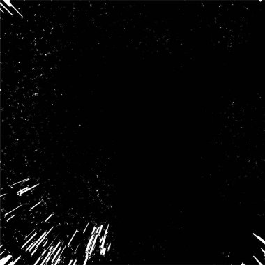 Vektör çizimi. Tek renkli grunge arkaplanı, soyut doku 