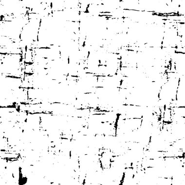 Vektör çizimi. Tek renkli grunge arkaplanı, soyut doku 