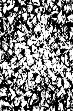 Siyah ve beyaz dokular. grunge soyut vektör yüzeyi 