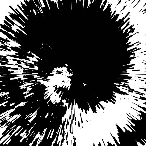Fondo Grunge Blanco Negro Fuegos Artificiales Abstractos Ilustración Vectorial — Archivo Imágenes Vectoriales