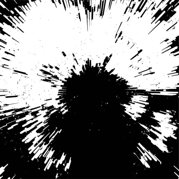 Αφηρημένο Μαύρο Και Άσπρο Μονόχρωμο Grunge Φόντο Εικονογράφηση Διανύσματος — Διανυσματικό Αρχείο