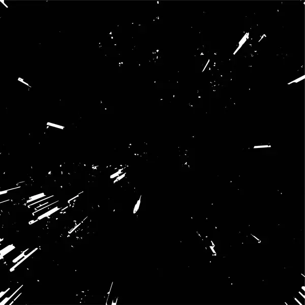 Abstrakter Schwarz Weißer Strukturierter Hintergrund Monochrome Textur — Stockvektor