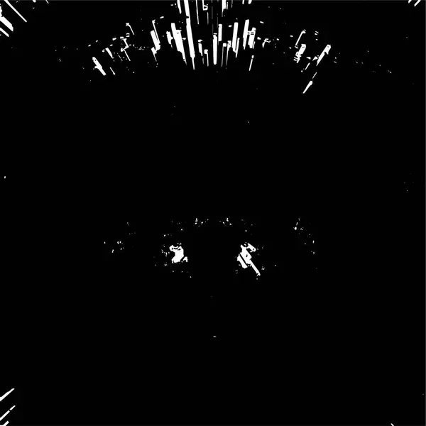 Черный Белый Текстурированный Фон Монохромная Текстура Абстрактный Гранж — стоковый вектор
