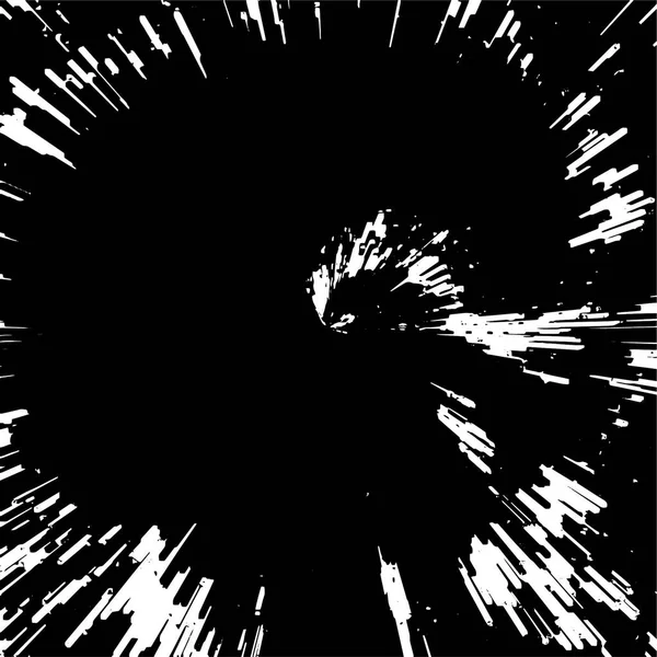 Schwarz Weiß Strukturierter Hintergrund Abstrakter Grunge Hintergrund Monochrome Textur — Stockvektor