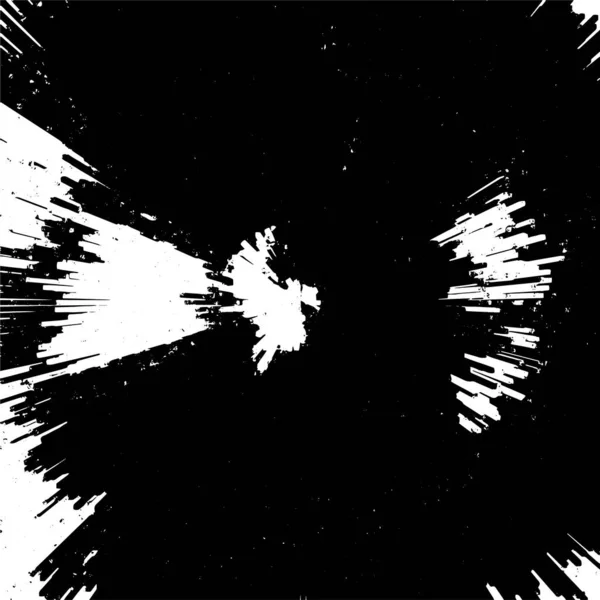 Fondo Grunge Blanco Negro Con Líneas Ilustración Vectorial Abstracta — Vector de stock
