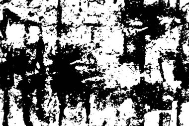 grunge desenli soyut siyah beyaz şablon