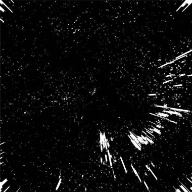 Çizgileri ile siyah ve beyaz grunge arkaplan, soyut vektör illüstrasyon 