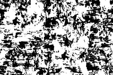 Soyut siyah beyaz illüzyon ve grunge deseni