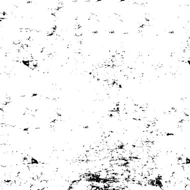 Soyut siyah-beyaz vektör arkaplanı. Tek renkli vintage yüzey. Koyu biçim tasarımı