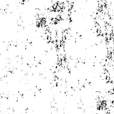 Monochrome abstract black and white vector background. Grunge overlay layer. 